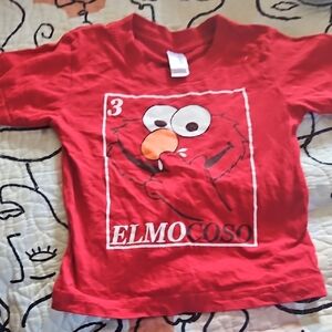 Chemistry Red Elmo Kids T-Shirt